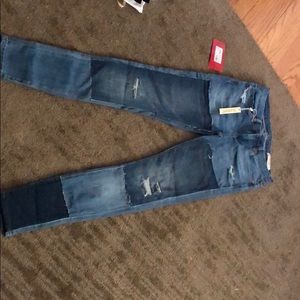 Blank nyc skinny distressed jean